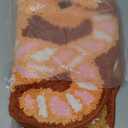 Drydiet Christmas Gingerbread Man Bathroom Rug Cute Xmas Candy Cane Christmas Tree Door Mat Bath Mat Shower Bathroom Decoration Rug Non Slip Washable