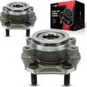 Torchbeam Pair 513364 Front Wheel Hub Bearing Assembly for 2013-2019 Nissan Sentra, 2013-2019 Nissan NV200, 2013-2017 Nissan Leaf, 2015-2018 Chevrolet City Express Wheel Bearing 5 Lugs w/ABS