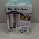 Hamilton Beach 45 Cup Coffee Urn and Hot Beverage Dispenser, Silver (40519)