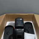 Putnen Under Desk Elliptical Machine, Electric Elliptical Leg Exerciser for Seniors with 12 Adjustable, Portable Quiet Elliptical Exercise Machine, Seated Pedal Exerciser with Remote Control (Orange)