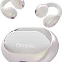 Oraolo Open Ear AC600 Headphones, Bluetooth 5.4 Wireless Earbuds with HiFi Stereo, Clip-On Earbuds with ENC Clear Call, 21H Playtime, Touch Control, IPX6 Waterproof Wireless Headphones for Exercise