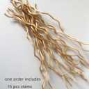 Dried Curly Willow Branches, 15 Stems Dried Twigs Sticks 21-23” Natural Dried Plants Decorative Branches for Rustic Home Decor, Beige