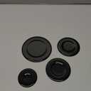 4-Piece set of gas stove burner cover,Upgraded gas stove burner cover kit for SABAF Stoves, Burner caps for gas stove, Oven Gas Hob Burner Crown Flame Cap Cover, Stove Handles Lid Kit