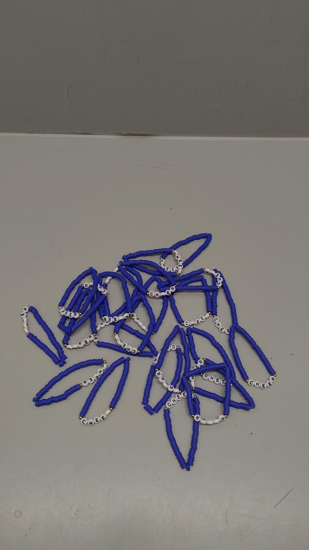 24 Blue Cheer Bracelets 