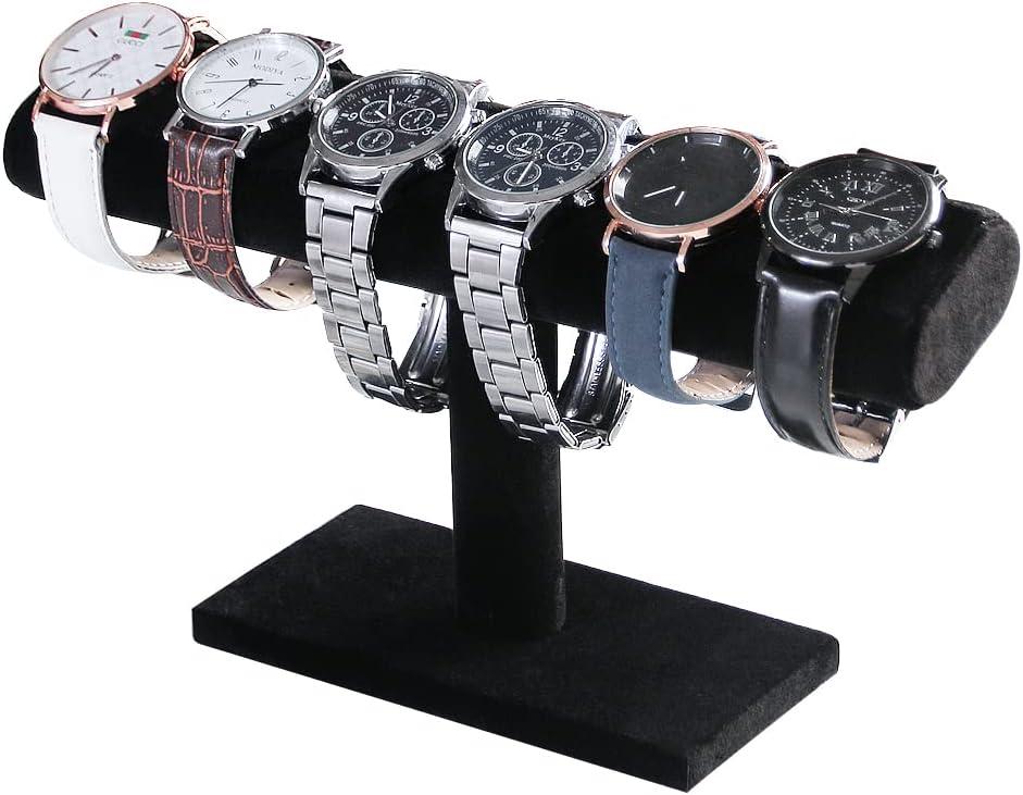 Byken Watch Bracelet Holder, Jewelry Display Stand for Selling (Black)