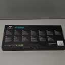 AULA F99 Wireless Mechanical Keyboard,Tri-Mode BT5.0/2.4GHz/USB-C Hot Swappable Custom Keyboard,Pre-lubed Linear Switches,RGB Backlit Computer Gaming Keyboards for PC/Tablet/PS/Xbox (Black&Grey&White)