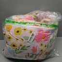 Floral Zipper Bedding Twin Girls Pink Bedding for Girls Flower Comforter All in one Zipper Kids Bedding