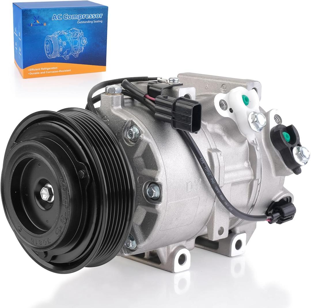 AC Air Conditioner Compressor with Clutch 977012S500 Compatible with Hyundai Tucson 2010-2013 2.0L Tucson 2014-2015 2.4L Kia Sportage 2011-2016