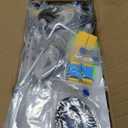 Four-Wheeled Adjustable Dog Wheelchair, Lightweight Mobility Bicycle Trailer for Disabled Pets, Easy to Assemble, Supports Walking and Exercise (XSLW)