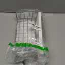 Cisily Sponge Holder for Kitchen Sink, Sink Caddy Organizer with High Brush Holder, Kitchen Countertop Organizers and Storage Essentials, Rustproof 304 Stainless Steel (Silver, 9.25)