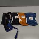 Idepet Belly Bands for Male Dogs with Suspender Detachable, 3 Pack Male Dog Belly Bands Washable Doggie Boy Diapers Reusable Male Pee Wraps for Small Medium Dog S