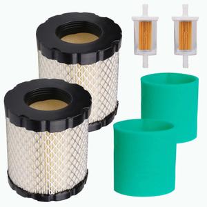2 Pack 798897 Air Filter, Compatible with Briggs and Stratton 49M977 49L977 44Q977 44P977 Engine Lawn Mower 794935 592496 Cyclonic Air Cleaner