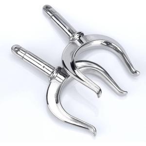 Marinebaby 316 Stainless Steel Boat Oarlock, Rowlock Oar Socket for Small Boat Dinghy Canoe,Dinghy, Lifeboat2PCS (U Cup Oarlock Support)