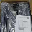 Purse Organizer for Women - 3-Tier Storage Stand & 12 Fixed Hooks, Visible Backpack Storage, Space-Saving Bag Organizer Rack for Home, Closet, Black