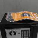 Yuanshikj Electronic Deluxe Digital Security Safe Box Key Keypad Lock Home Office Hotel Business Jewelry Gun Cash Use Storage money (BLACK)