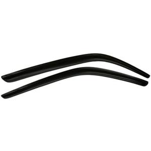 Auto Ventshade [AVS] Outside Mount Rain Guards For 1999 - 2016 Ford F-250/F-350/F-450/F-550 Super Duty; 2000 - 2016 Ford F650/F750 Standard Cab | Window Vent Visors, 2 pcs. - Smoke | 92503