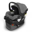 UPPAbaby Mesa V3 Infant Car Seat - Easy Installation + SmartSecure Technology - Attaches to Stroller | Base + Infant Insert Included - Greyson (Charcoal Mlange), Manufactured Date: 08/20/2025