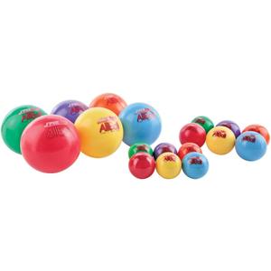 Sportime 4 in. Multi-Purpose Inflatable All-Balls, Set of 6