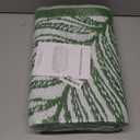 wikiwiki 4x6ft Outdoor Rug, Reversible Plastic Patio Rug Waterproof, Indoor Outdoor Carpet Clearance, Portable Small Area Carpet for Patio Deck Balcony Pool RV Camping Beach Picnic, Green