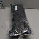 Lifewit Under Bed Shoe Storage Organizer Set of 2, 4.3 Inches Tall Low Profile Fabric Shoes Container Box with Clear Cover, Foldable Storage Bag with 2 Handles, Total Fits 24 Pairs of Shoes, Black