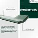 UDC Parts 103-6401 Mower Blades for Exmark 48 Inch 103-6401-S 103-6381-S 103-6381 103-6391-S 103-6391 103-6396 103-6396-S Lazer Z Turf Tracer Quest SP Vantage/High Lift Mulching / 3 Pack