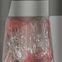 100 Pcs Disposable Mouth Swabs Sponge, BVN Oral Swabs, Oral Care Swabs Disposable, Mouth Swabs, Unflavored and Sterile Disposable Dental Swabsticks for Mouth Cleaning, Sawtooth-Shaped Pink.