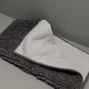 Muddy Mat | Chenille Bathroom Rugs Quick Dry Microfiber Mats Non Slip Washable, Extra Thick, Soft and Highly Absorbent Bath Mats for Bathroom, Kitchen, and Shower Floor - Grey 24"x36"