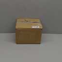 Small Safe Box With Digital Keypad & Keys  9.05 x 6.7 x 6.7 Inches Wall Safe 0.23 Cuft Mini Security Lock for Coin Home Office Hotel Rooms Business Jewelry Gun (White)