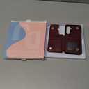 DJDUCK Designed for Samsung Galaxy S25 Case Wallet with Card Holder, [Magnetic Clasp Cover] [RFID Blocking Leather Protection] Shockproof Women Men Cases for Samsung S25 Wine Red