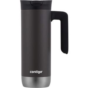 Contigo Superior 2.0 Stainless Steel Travel Mug with Handle with SNAPSEAL Lid, 20oz.