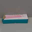 Wireless Keyboard and Mouse Combo, Retro Typewriter Keyboard with Round Keycaps, 2.4GHz USB Cute Wireless Keyboard Mouse for Computer, Desktop, Laptop and Computer (Black-Colorful)