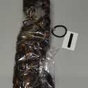 SEIKEA Ponytail Extension, PT005 Isabella 26" Long Bohemian Curly Highlight Drawstring Ponytail Multi Layered Light Fluffy Clip in Hair Extensions Ponytail Chocolate Brown Caramel Blonde Highlights
