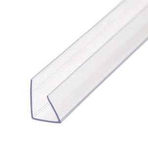 U Cap Polycarbonate Profile | 4ft U Profile | U End Cap for 6mm (1/4 inch) Twin Wall Polycarbonate Panels | U Channel | UV & Weather-Resistant Protective Cover | Blocks Dust and Rain (Pack of 6)
