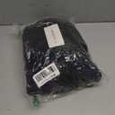 MEROKEETY Women's Fuzzy 2 Piece Outfit Winter Long Sleeve Off Shoulder Pullover Top Midi Skirt Matching Lounge Sets (Black, M)