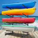 Kayak Storage Rack, Heavy Duty Kayak Racks for Garage and Outdoor Storage, Storage Rack for Kayak, Canoe, Surfboard & Paddleboard