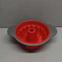 Boxiki Kitchen Premium Non-Stick Silicone Pound Cake Pan  Heavy-Duty Steel Frame, BPA & PFOA Free  Durable Fluted Cake Pan, Moldes para Gelatinas, Pasteles, Flan  No Warping, No Shape Loss