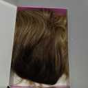 AISI HAIR 14 Inch Ombre Blonde Wigs for Women - Shoulder Length Wave Wig with Pre-Cut Lace Hairline, Middle Part Natural Wavy Bob Synthetic Heat Resistant Fiber for Daily and Party