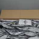 Black Chandelier 24 Light, Modern Farmhouse Chandelier for Dining Room, Round Industrial Candle Chandeliers Light, Wagon Wheel Chandelier 39in 3-Tier for Hallway, Living Room, Foyer, Island Lights