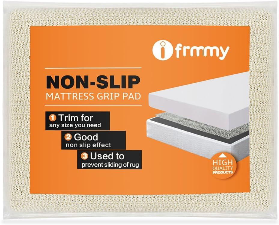 Non Slip King Size Mattress Gripper and Area Rug Pad, Keeps Mattress Rug in Place - King Size