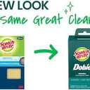 Scotch-Brite Dobie Pads, Dobie Sponge for All Purpose Cleaning of Kitchen, Bathroom, and Household, Non Scratch Dobie Cleaning Pads Safe for Non-Stick Cookware, 24 Dobie Pads (3 Count (Pack of 8))