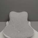 Reading Pillow for Bed, Lying, Leaning and Prone, Ergonomic Memory Foam Bed Wedge Pillow for Headboard, Chin & Back Support Pillows on Bedrest Couch Floor- Grey 