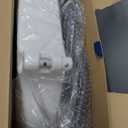 Drive Medical 2-in-1 Raised Toilet Seat with Removable Padded Arms - Elevated Bathroom Safety Support - Secure Locking Attachment - Easy Height Assistance - Durable Construction, Standard Toilets