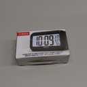 Timex Alarm Clock with Temperature Sensor and Large Display, Battery Operated for Bedroom Runs on 3 AAA Batteries (T108BC) (T108)