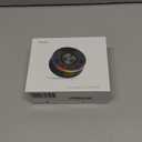 MuGo Bluetooth Shower Speaker, 360° HD Stereo Sound, IPX7 Waterproof Wireless Speaker Bluetooth 5.3 with RGB Lights, Suction Cup and Microphone, Small Shower Radio for Home/Party/Outdoor/Gifts, Black