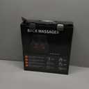 Brelley Shiatsu Neck and Back Massager with Heat, Deep Tissue Kneading Massage Pillow, Electric Massagers with Bi-Directional Rotating Head for Neck, Back, Shoulders, and Legs (Gray)