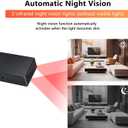 Mini Camera, Body Camera, Home Security Cameras, HD 1080P, Portable Cameras, Indoor Nanny Cam,with Night Vision, Motion Detection, Loop Record, Gravity Sensor, 512GB Max, No-WiFi