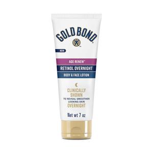 Gold Bond Age Renew Retinol Overnight Body & Face Lotion. Gold Bond Age Renew Neck & Chest Firming Age Renew Cream. Mustela Stelatopia+ - Lipid-Replenishing Cream. Dove Advanced Care Antiperspirant Deodorant Stick.