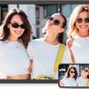 Large Digital-Picture-Frame 21.5" Smart Photo-Frame - 1920x1080 FHD IPS 1080P, 32GB, Screen Projection and Sync Screen, Auto Rotate, Share Photo Video via App or Email, Wall Mounted, Gifts for Mom Dad