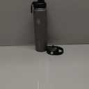SENDESTAR Stainless Steel Water Bottle, Wide Mouth Water Bottle 24 oz with Straw Lid, Spout Lid, Double Wall Vacuum Insulated Leak Proof, Keeps Liquids Hot or Cold (Graphite)