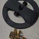 Melnor 9538 Deluxe Pulsating Sprinkler with Weighted Base, Basic, Black